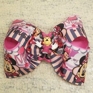 🆕️👸🎀🐀8" Minnie mouse boutique hair bow (moños)